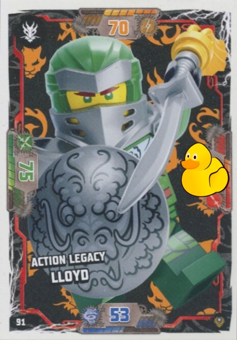LEGO Ninjago Serie 9 Next Level  | #091 Action Legacy Lloyd