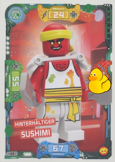 LEGO Ninjago Serie 5 Next Level | #041 Hinterhältiger Sushimi 