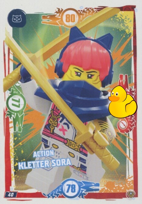 LEGO Ninjago Serie 9 Next Level  | #040 Action Kletter Sora