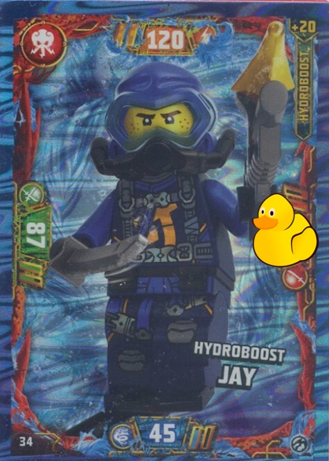 LEGO Ninjago Serie 7 | #034 Hydroboost Jay