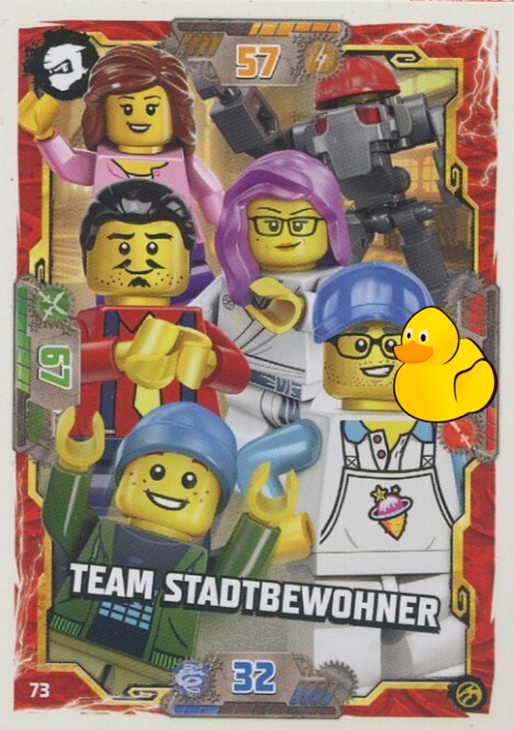 LEGO Ninjago Serie 7 | #073 Team Stadtbewohner