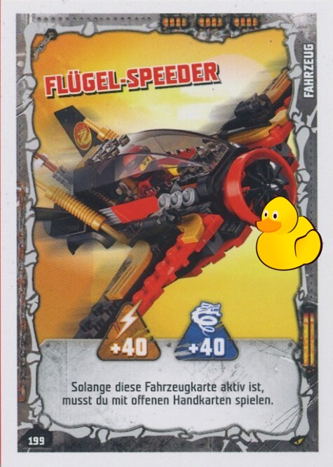 LEGO Ninjago Serie 4 | #199 Flügel-Speeder 