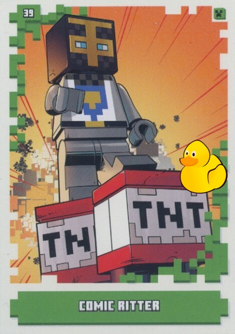 LEGO Minecraft Serie 1 | #039 Comic Ritter