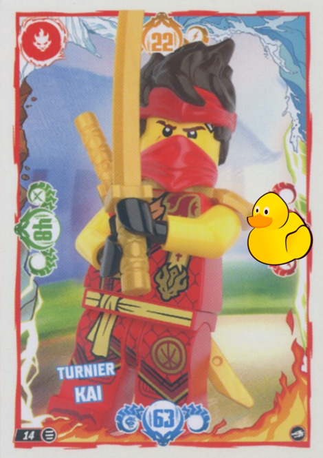 LEGO Ninjago Serie 10 |  #014 Turnier Kai