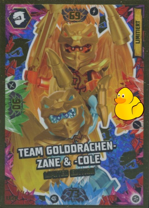 LEGO Ninjago Serie 8 | #LE20 Team Golden Dragon Zane & Cole