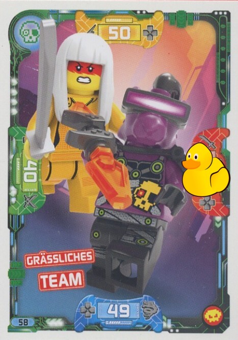 LEGO Ninjago Serie 5 Next Level | #058 Grässliches Team 