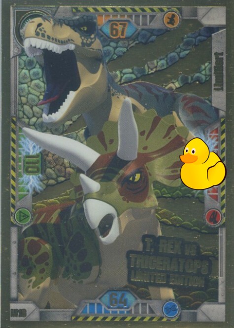 LEGO Jurassic World Serie 1 | #LE18 T.rex vs Triceratops