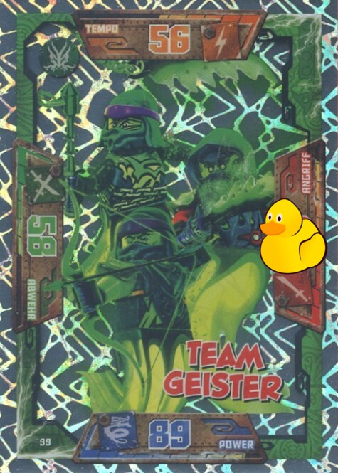 LEGO Ninjago Serie 1 | #099 Team Geister