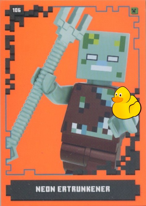 LEGO Minecraft Serie 1 | #106 Neon Ertrunkener