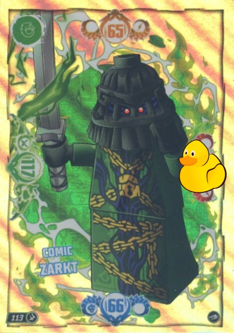 LEGO Ninjago Serie 10 |  #113 Comic Zarkt