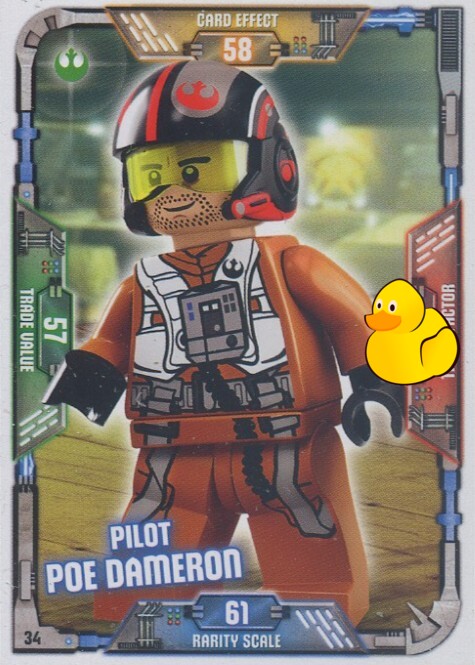 LEGO Star Wars TCC 2018 | #034 Pilot Poe Dameron 
