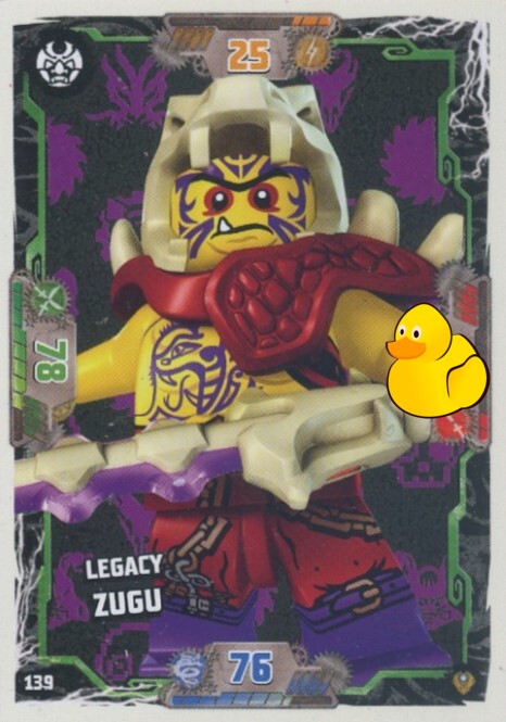 LEGO Ninjago Serie 9 Next Level  | #139 Legacy Zugu