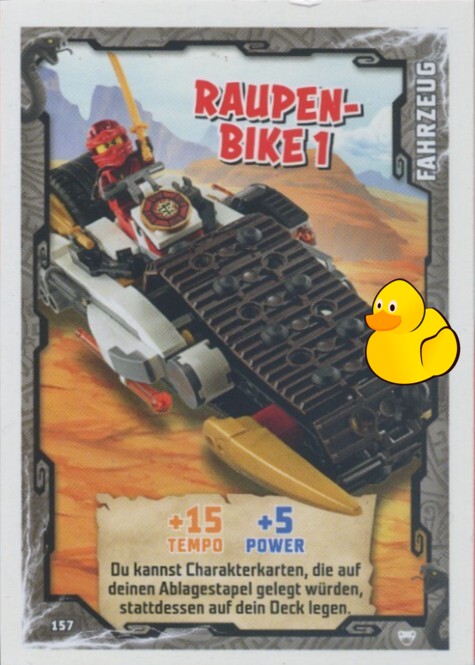 LEGO Ninjago Serie 2 | #157 Raupen-Bike 1 