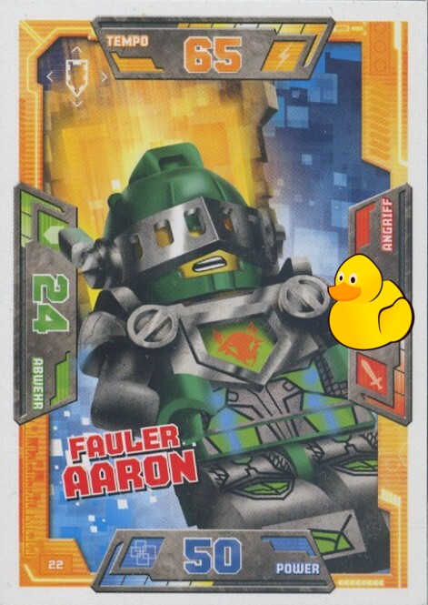 LEGO Nexo Knights Serie 1 | #022 Fauler Aaron