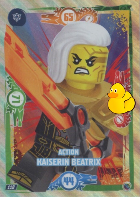 LEGO Ninjago Serie 9 | #118 Action Kaiserin Beatrix