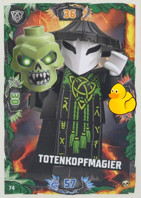 LEGO Ninjago Serie 6 | #074 Totenkopfmagier 