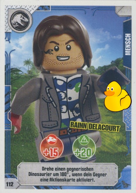 LEGO Jurassic World Serie 2 | #112 Rainn Delacourt