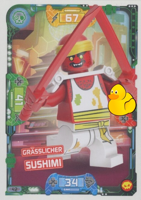 LEGO Ninjago Serie 5 Next Level | #042 Grässlicher Sushimi 