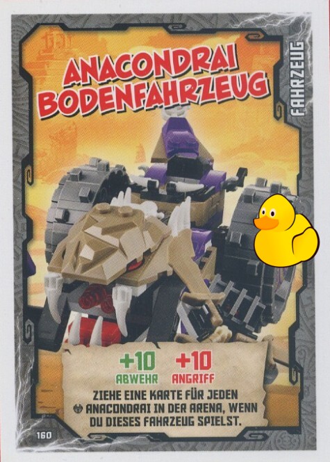 LEGO Ninjago Serie 1 | #160 Anacondrai Bodenfahrzeug 