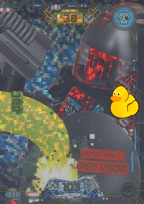LEGO Ninjago Serie 5 | #023 Ultra Duell Red Visor