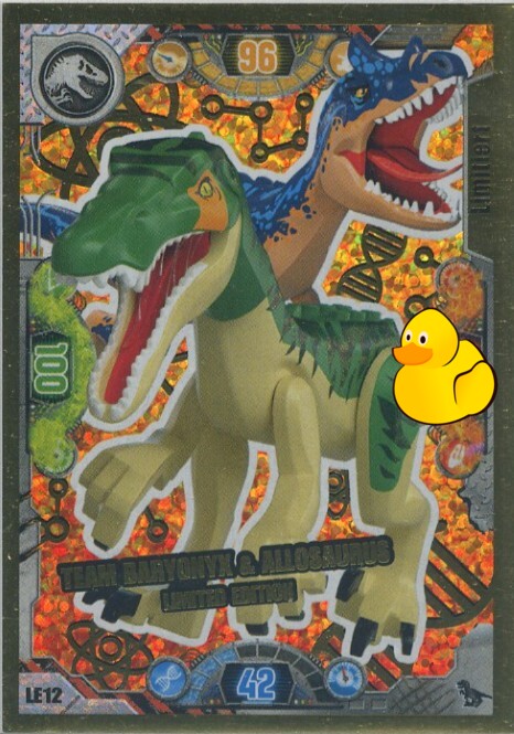 LEGO Jurassic World Serie 2 | #LE12 Team Baryonyx & Allosaurus