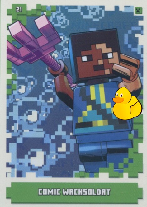 LEGO Minecraft Serie 1 | #021 Comic Wachesoldat