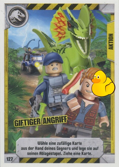LEGO Jurassic World Serie 1 | #127 Giftiger Angriff