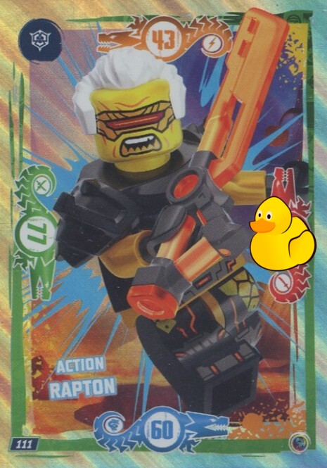 LEGO Ninjago Serie 9 | #111 Action Rapton