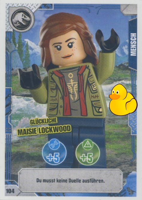 LEGO Jurassic World Serie 2 | #104 Glückliche Maisie Lockwood