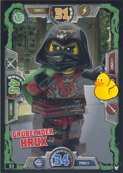 LEGO Ninjago Serie 3 | #093 Grübelnder Krux 