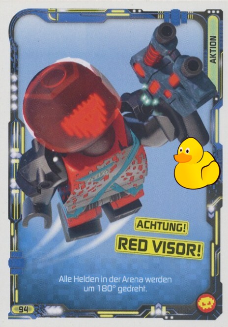 LEGO Ninjago Serie 5 Next Level | #094 Achtung! Red Visor! 