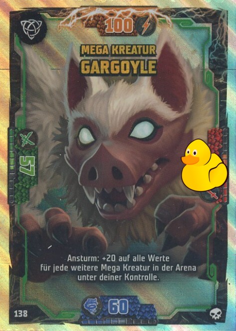 LEGO Ninjago Serie 6 | #138 Mega Kreatur Gargoyle