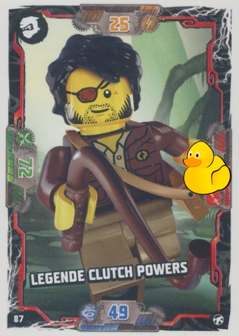 LEGO Ninjago Serie 8 Next Level | #087 Legende Clutch Powers