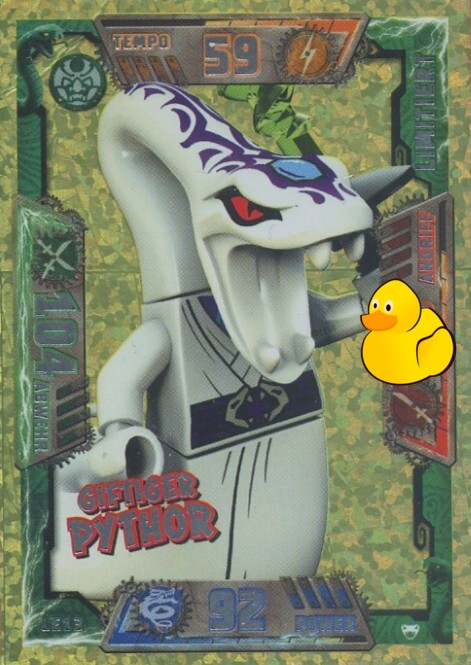 LEGO Ninjago Serie 2 | #LE13 Giftiger Pythor