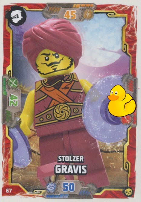 LEGO Ninjago Serie 6 | #067 Stolzer Gravis 
