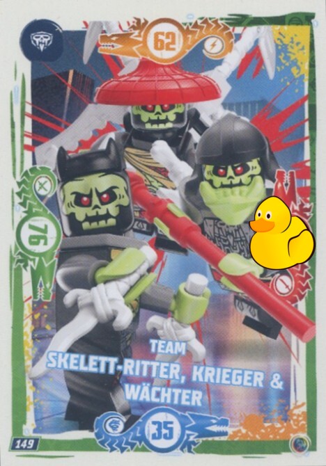 LEGO Ninjago Serie 9 | #149 Team Skelett-Ritter, Krieger & Wächter
