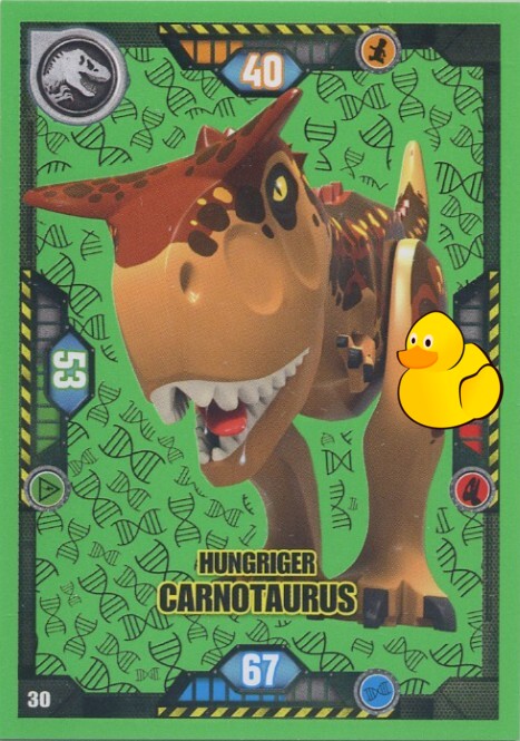 LEGO Jurassic World Serie 1 | #030 Hungriger Carnotaurus