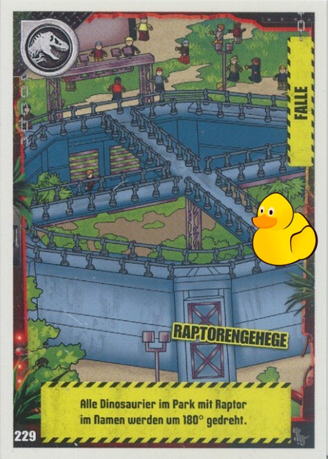 LEGO Jurassic World Serie 3 | #229 Raptorengehege