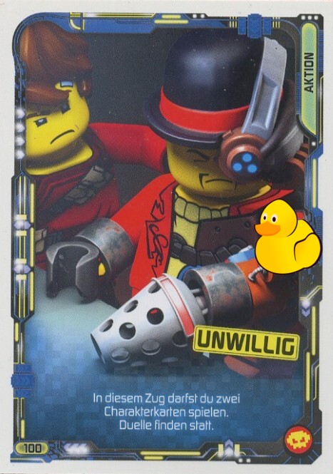 LEGO Ninjago Serie 5 Next Level | #100 Unwillig 