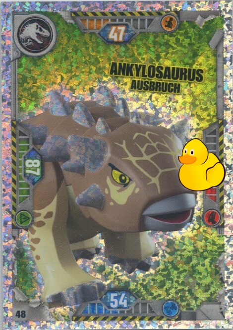 LEGO Jurassic World Serie 1 | #048 Ankylosaurus Ausbruch