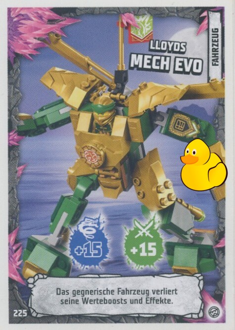 LEGO Ninjago Serie 8 | #225 Lloyd Mech EVO