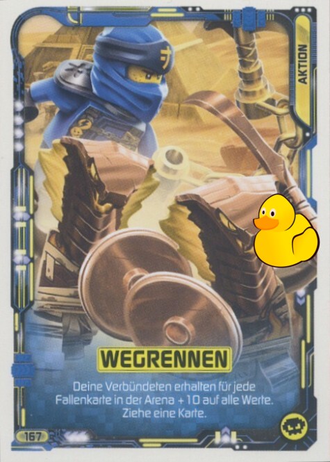 LEGO Ninjago Serie 5 | #167 Wegrennen 