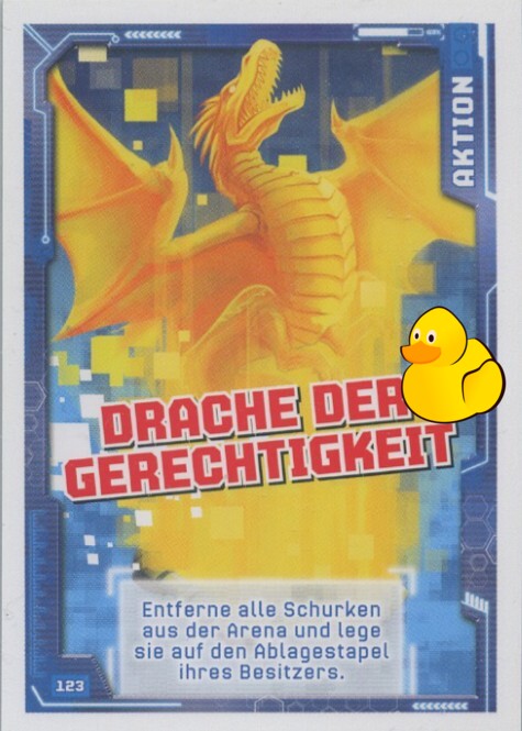 LEGO Nexo Knights Serie 1 | #123 Drache der Gerechtigkeit