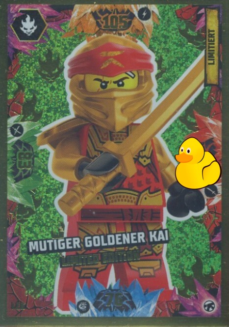 LEGO Ninjago Serie 8 Next Level | #LE06 Mutiger Goldener Kai