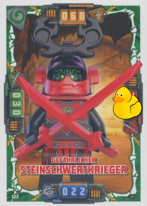 LEGO Ninjago Serie 4 | #122 Gefährlicher Steinschwertkrieger 