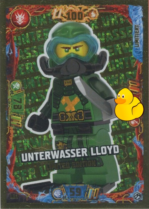LEGO Ninjago Serie 7 | #LE01 Unterwasser Lloyd