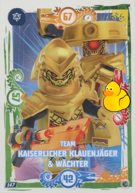 LEGO Ninjago Serie 9 | #147 Team Kaiserlicher Klauenjäger & Wächter