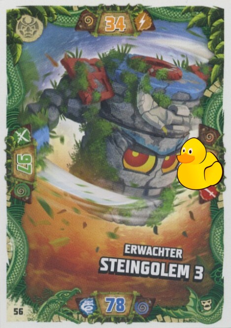 LEGO Ninjago Serie 6 Next Level | #056 Erwachter Steingolem 3 
