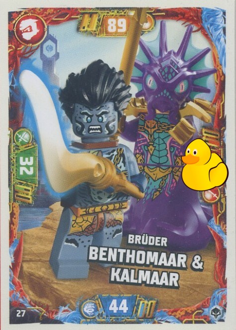 LEGO Ninjago Serie 7 Next Level | #027 Brüder Benthomaar & Kalmaar