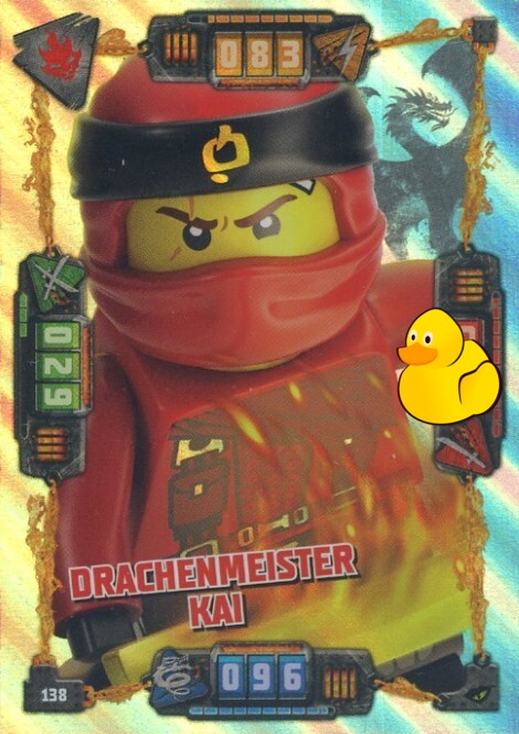 LEGO Ninjago Serie 4 | #138 Drachenmeister Kai